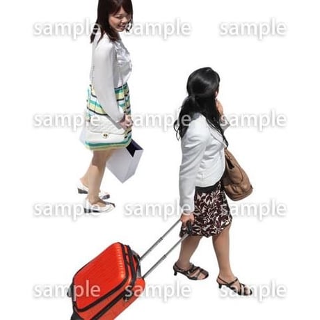 Cutout People　鳥瞰　人物　FF_133