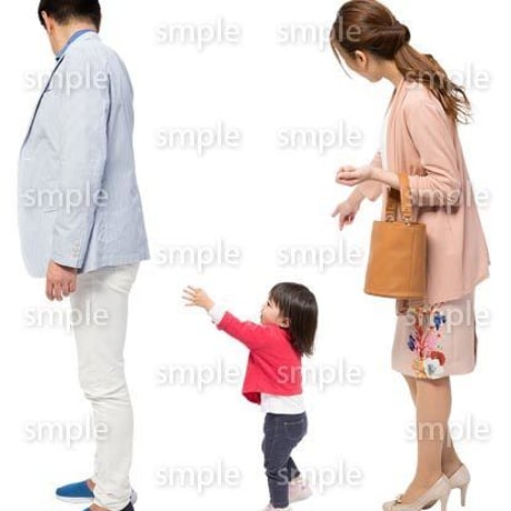 Cutout People　ファミリー　GG_073