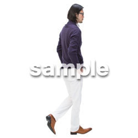 Cutout People　日本人カジュアル　BB_189