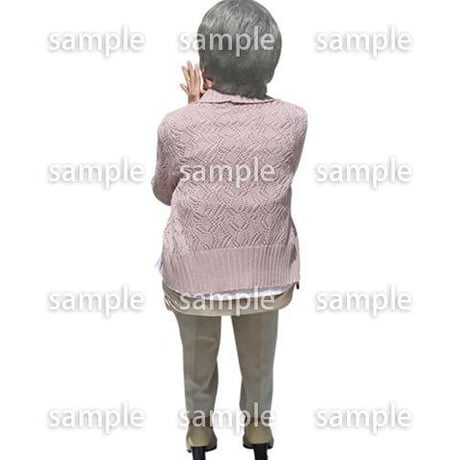 人物切抜き素材　シニアライフ編　R_390