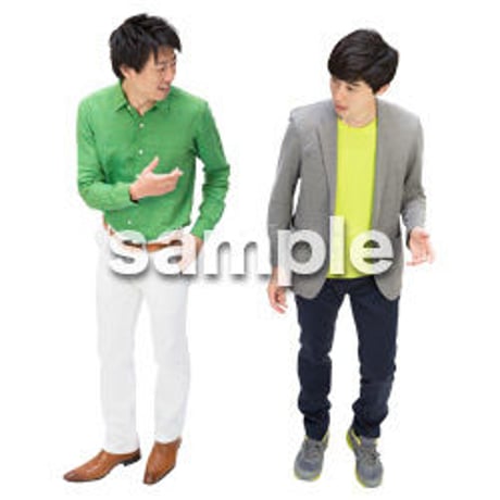 Cutout People　鳥瞰　人物　FF_061
