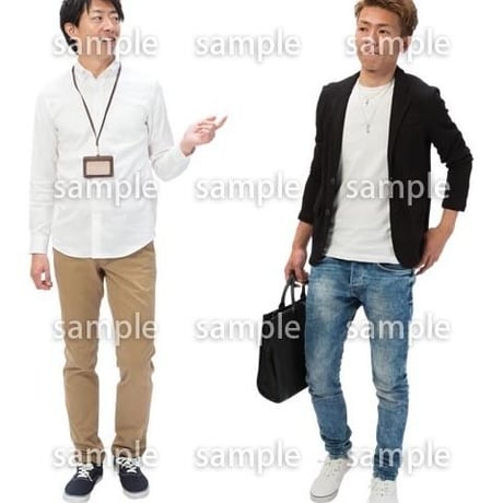 Cutout People　ビジネス-日本人　EE_166