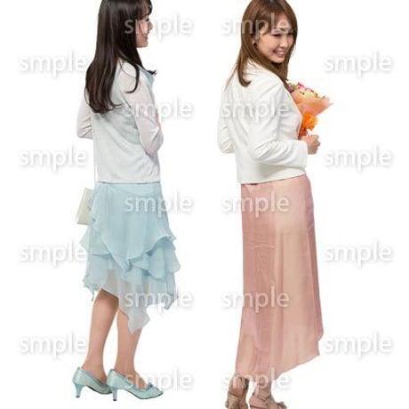 Cutout People　女性ペア　JJ_284