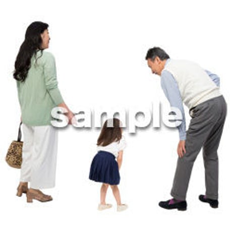 Cutout People　ファミリー　GG_199
