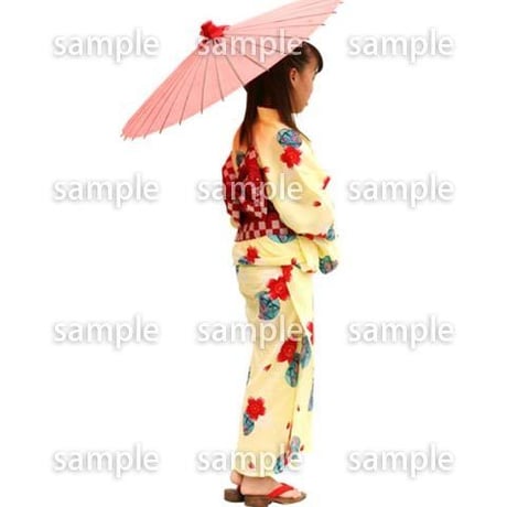 人物切抜き素材　夏服・フィットネス編　J_048