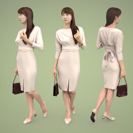 3D人物素材-ポーズド  5個セット 006_Posed-set