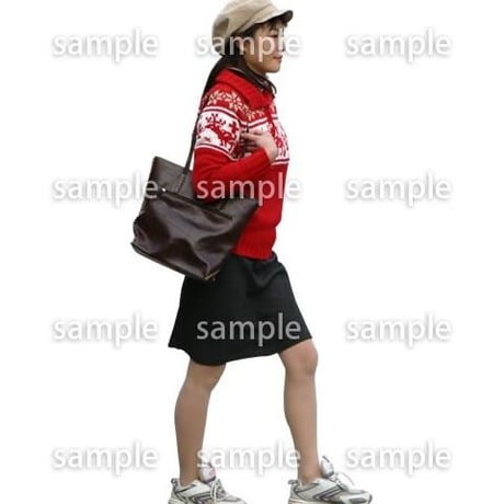 人物切抜き素材　男性女性編　A_283