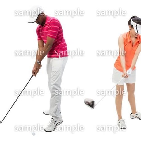 Cutout People　スポーツ　CC_247