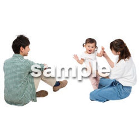 Cutout People　ファミリー　II_219