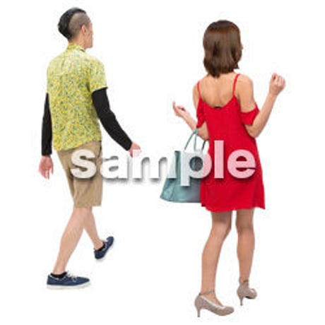 Cutout People　ショッピング　JJ_099
