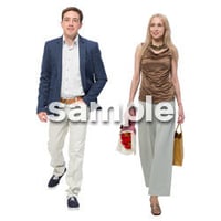 Cutout People　外国人ペア　JJ_456