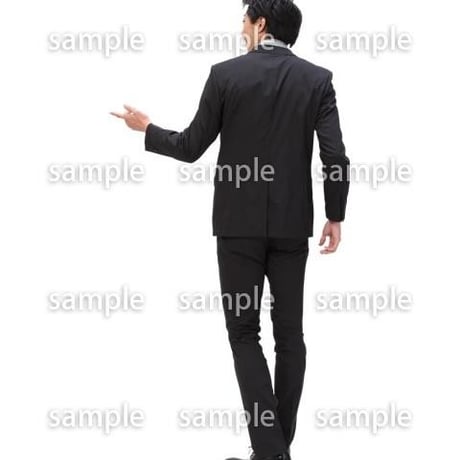Cutout People　ビジネス　AA_185