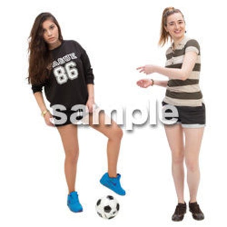 Cutout People　スポーツ　CC_186