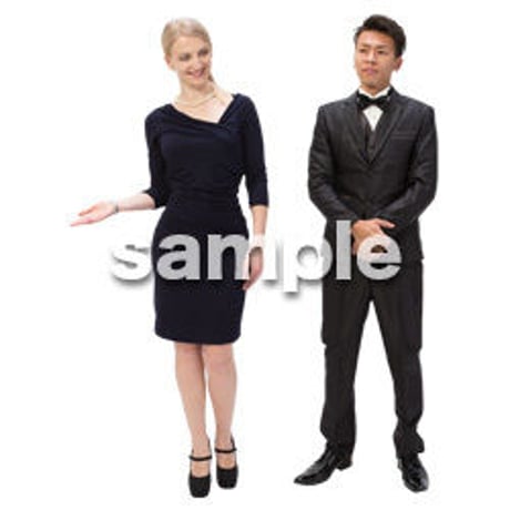 Cutout People　パーティー　DD_101