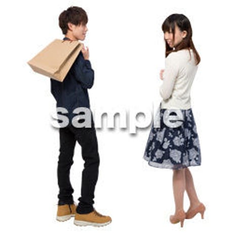 Cutout People　ショッピング　JJ_149