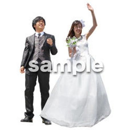 Cutout People　ウェディング　DD_037