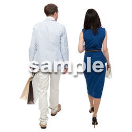 Cutout People　外国人ペア　JJ_465