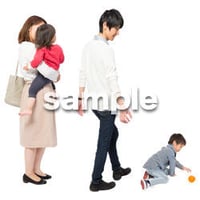 Cutout People　4人ファミリー　GG_429
