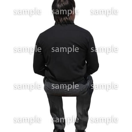 Cutout People　外国人カジュアル　BB_405