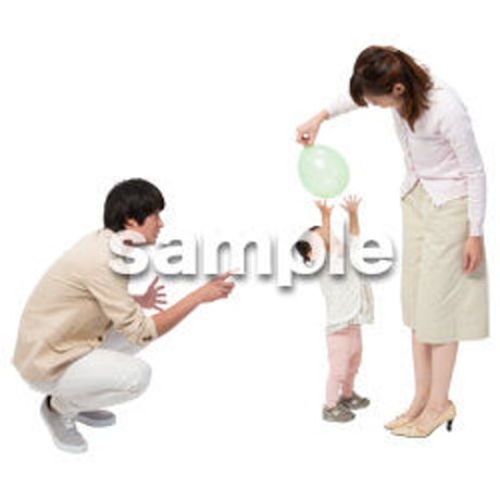 Cutout People　ファミリー　GG_177