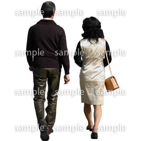 人物切抜き素材　男性女性編　A_0015