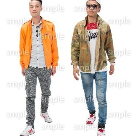 Cutout People　男性ペア　JJ_366
