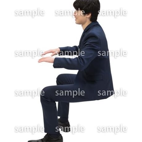 Cutout People　ビジネス-日本人　EE_473