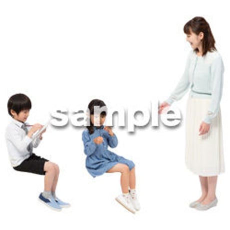 Cutout People　ファミリー　II_277