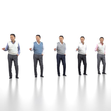 3D人物素材 [Posed]   049_Ken