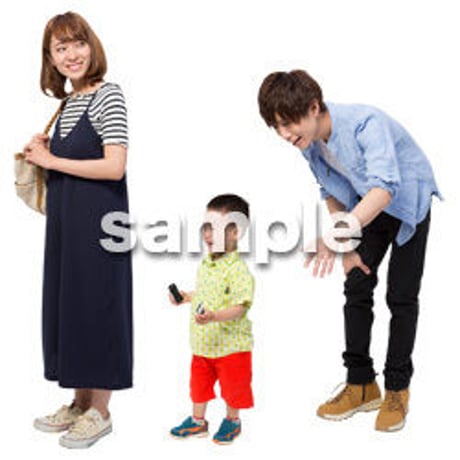 Cutout People　ファミリー　GG_152