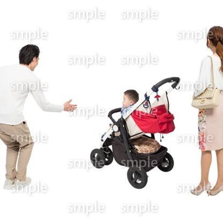 Cutout People　ファミリー　GG_139