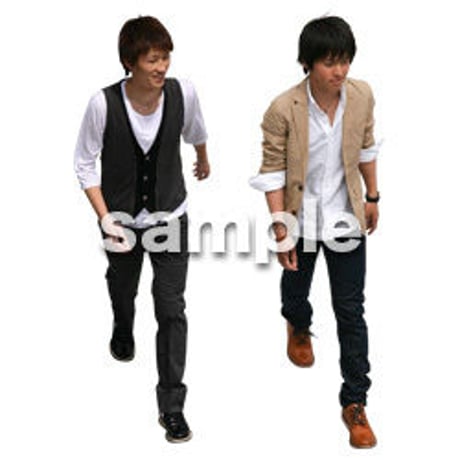 Cutout People　鳥瞰　人物　FF_121