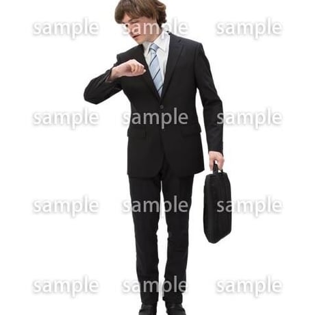 Cutout People　ビジネス　AA_076