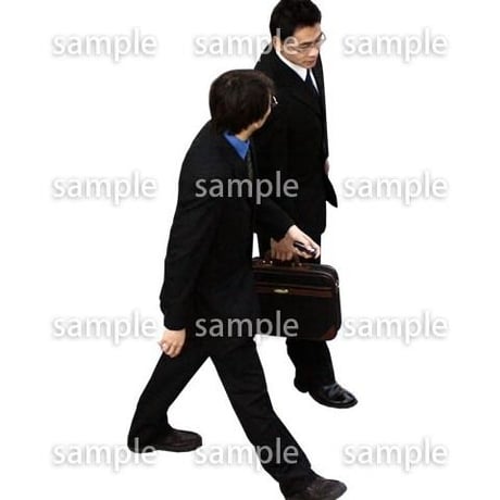 人物切抜き素材　男性女性編　A_165