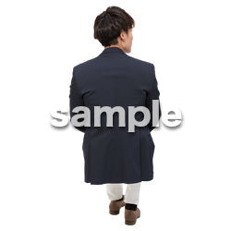 Cutout People　座る　男性　LL_210
