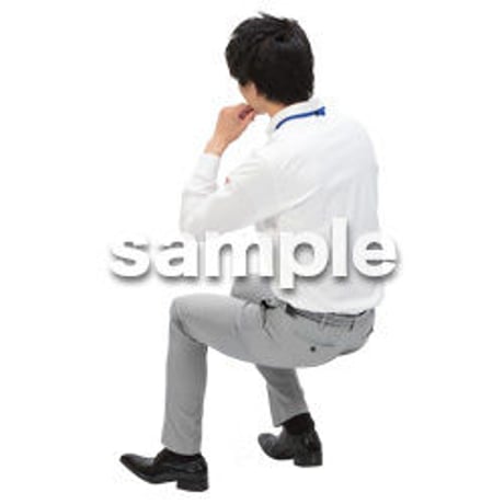 Cutout People　ビジネス-日本人　EE_464