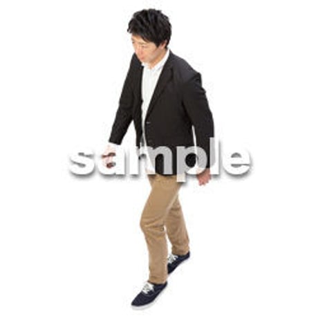 Cutout People　鳥瞰　人物　FF_237