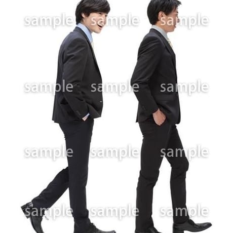 Cutout People　ビジネス-日本人　EE_003