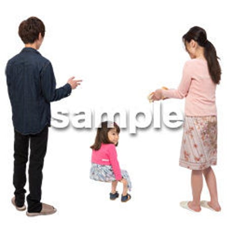 Cutout People　ファミリー　II_199