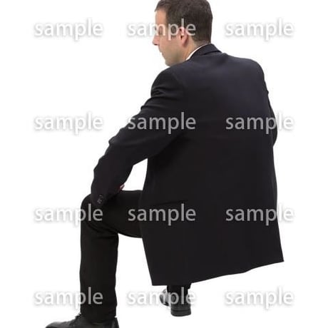Cutout People　ビジネス　AA_369