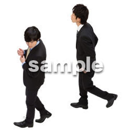 Cutout People　鳥瞰　人物　FF_008