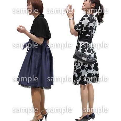 Cutout People　パーティー　DD_163