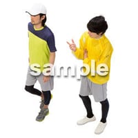 Cutout People　スポーツ 鳥瞰　CC_362