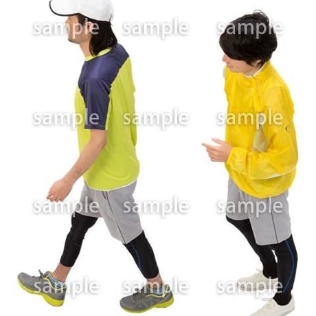 Cutout People　スポーツ 鳥瞰　CC_363