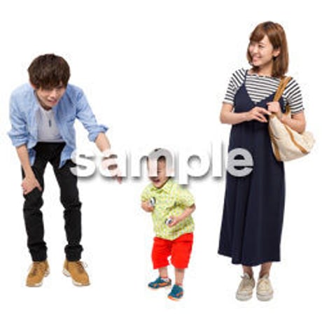 Cutout People　ファミリー　GG_151