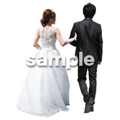 Cutout People　ウェディング　DD_035