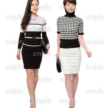 Cutout People　ハイクラス　女性　HH_236