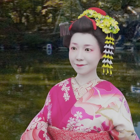 舞妓3Dモデル02