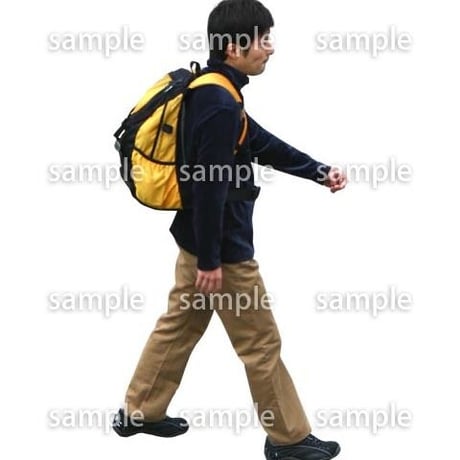 人物切抜き素材　男性女性編　A_101