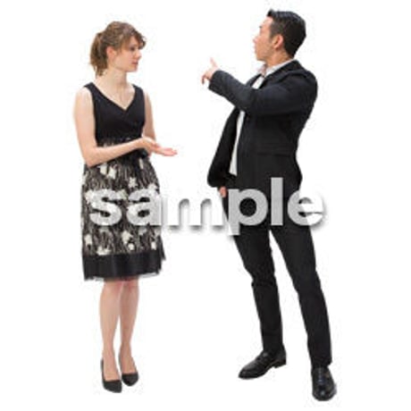 Cutout People　パーティー　DD_053